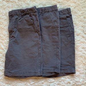 GAP boys uniform shorts bundle size 16 Husky